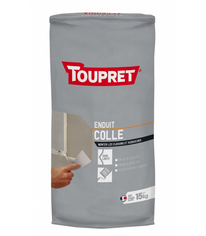 Toupret enduit colle poudre 15kg
