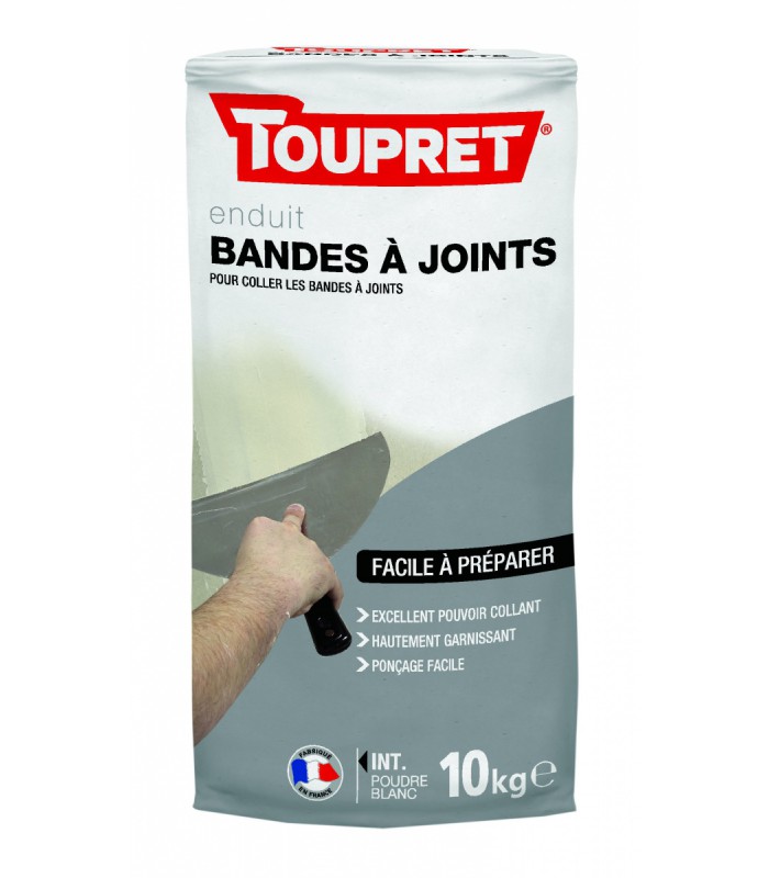 Toupret enduit bande à joint poudre