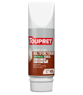 Enduit Bois Intérieur et Extérieure - Toupret - 2 en 1 - 400G
