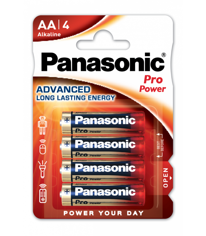 4 Piles LR06 AA Pro Power