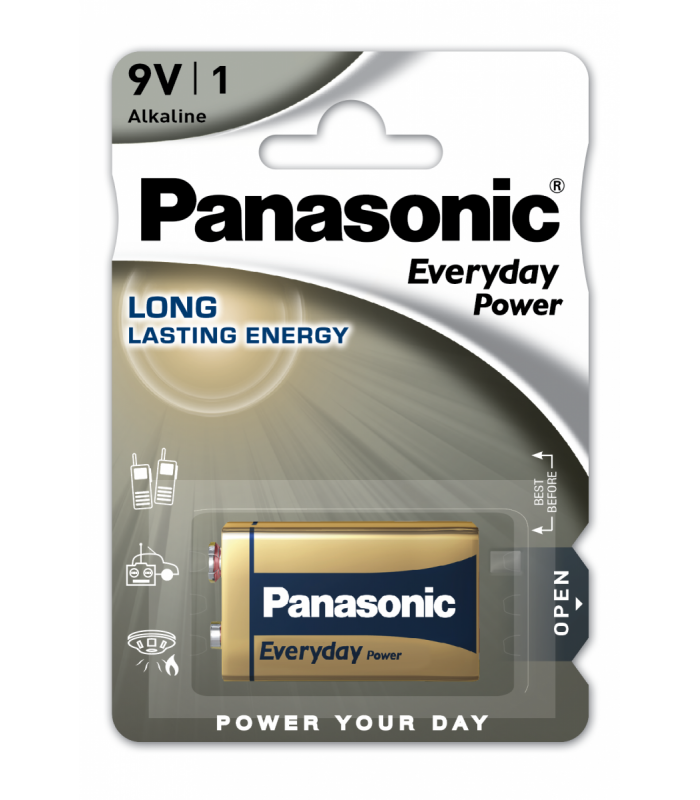 Pile 9V 6LR61 Everyday Power