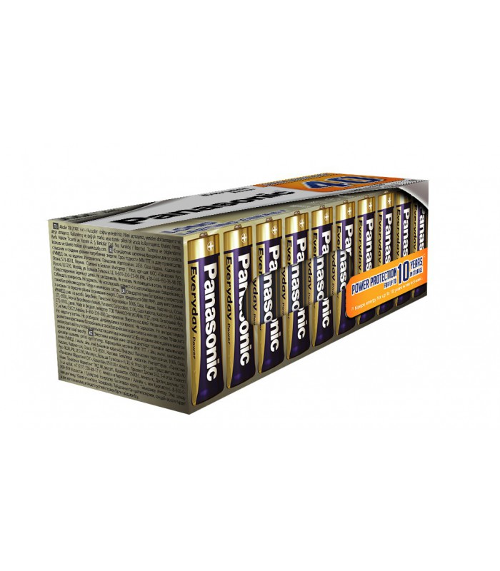 Piles LR3 AAA Everyday Power pack de 40