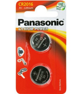 2 Piles bouton CR2016
