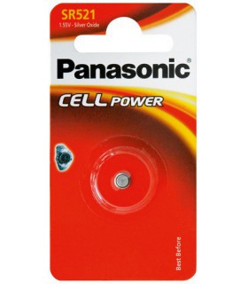 Pile bouton SR521 Oxyde d'argent