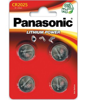 4 piles bouton CR2025