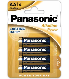 4 Piles AA LR06 Alkaline Power