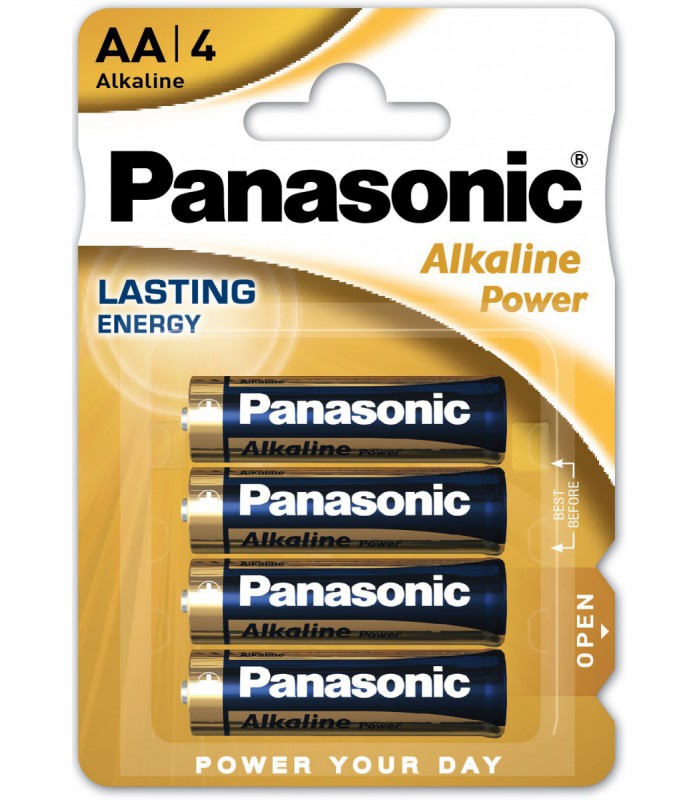 4 Piles AA LR06 Alkaline Power