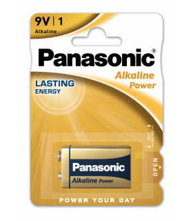 Pile 9V 6LR61 Alkaline Power