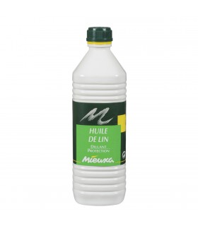 Huile de lin Mieuxa pour bois, sols, briques et ardoises