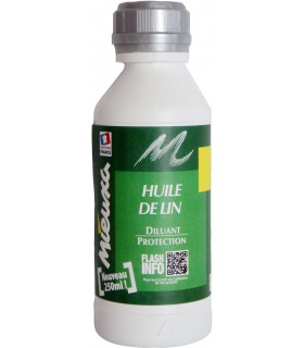 Huile de lin Mieuxa pour bois, sols, briques et ardoises