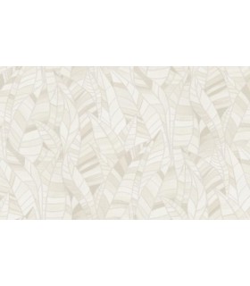 PAPIER PEINT INTISSE SERENADE BEIGE  - ELLE DECORATION 4 - 10 X 1,06M