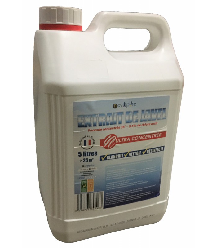 Extrait de javel 9,6% de chlore actif