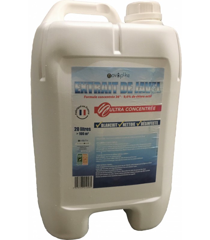Extrait de javel 9,6% de chlore actif