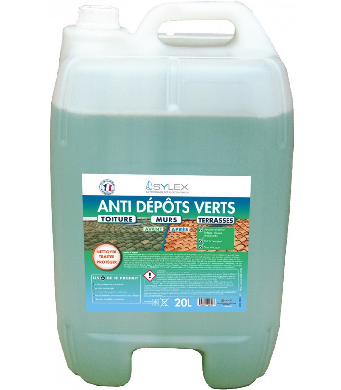 Sylex Nettoyant anti dépôts verts