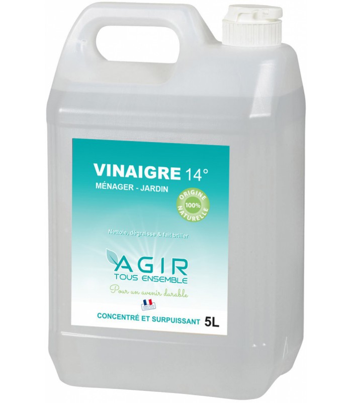 Vinaigre ménager et jardin 14 degrés