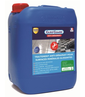 Gliss'Guard Traitement anti-dérapant surfaces minérales glissantes