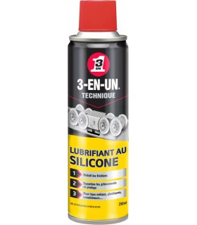 3-en-un Lubrifiant au silicone 250ml