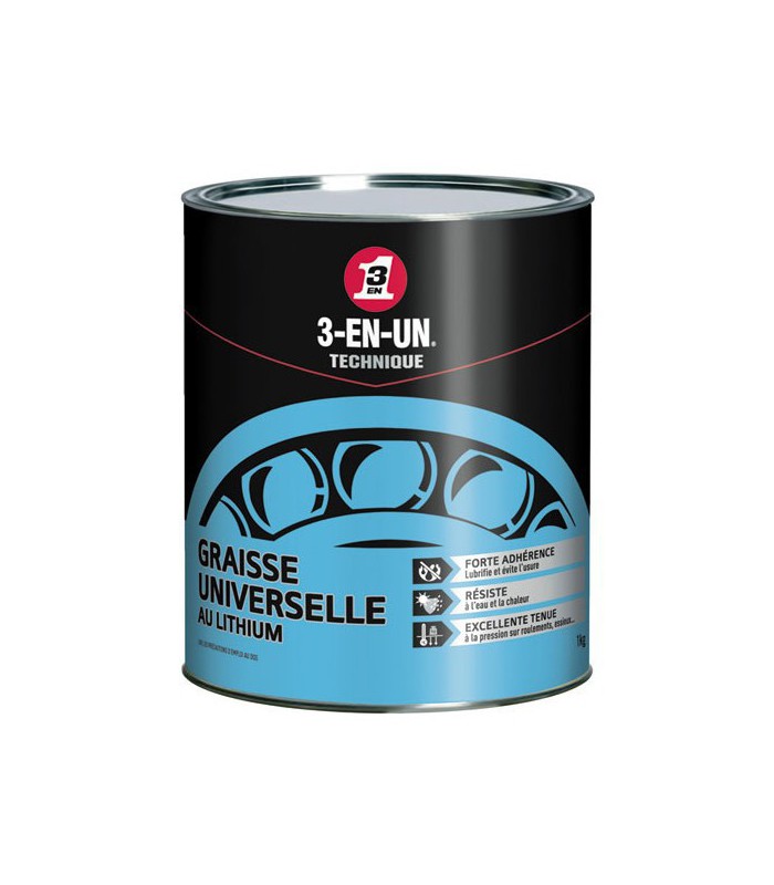3-en-un Graisse universelle au lithium
