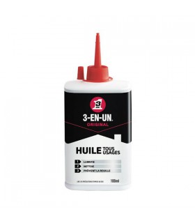 3-en-un Huile multi-usages en burette 100ml