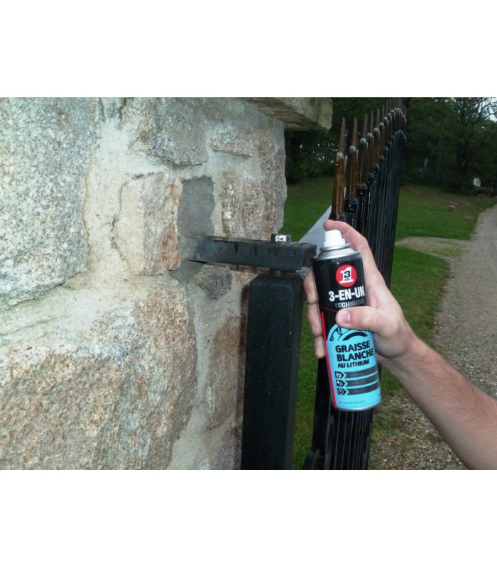 Graisse blanche au lithium 250 ml pour lubrification durable