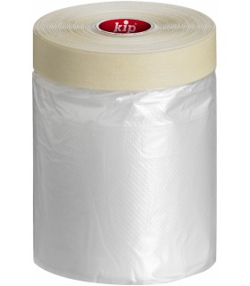 Film de protection avec ruban adhésif beige 55cm x 33m