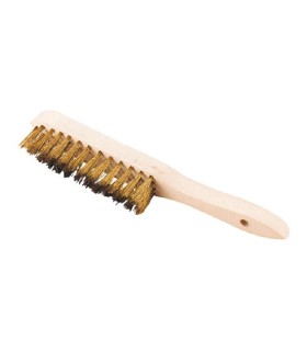 Brosse à manche souple 4 rangs
