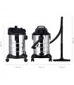 Werku aspirateur sec-humide 1200W 30L