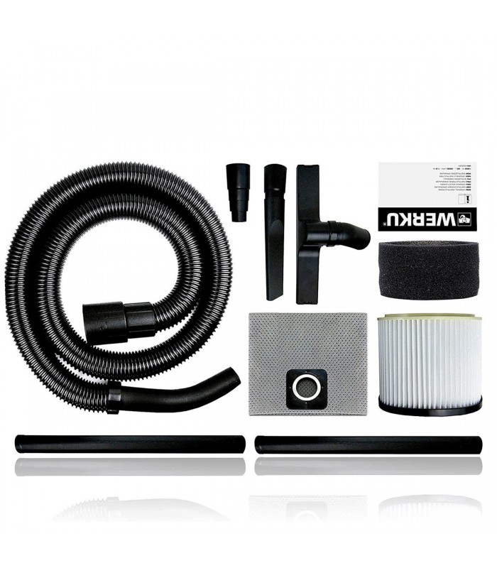 Werku aspirateur sec-humide moteur 1200 W 30 L