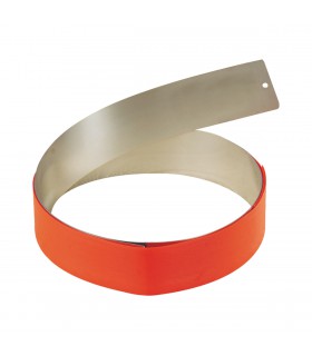 Règle de colleur en inox 2m