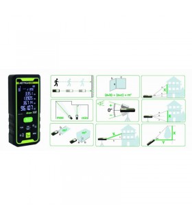 METRICA Télémètre Laser FLASH Green 60 M