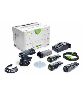 Festool Ponceuse excentrique hybride ETSC 125 Li 3,1 I-Set