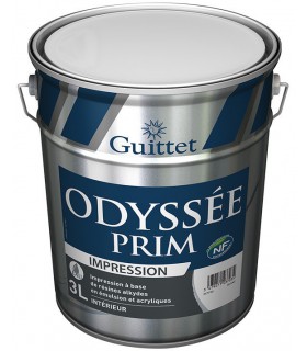Guittet Odyssée Prim Peinture d'Impression Murs Plafonds et Boiseries - Intérieur - Blanc