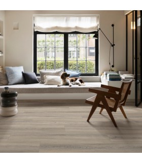 Dalles Vinyles - A coller - Moduleo roots 55 - Ethnic wenge 28282  - 132 x 19,6 cm