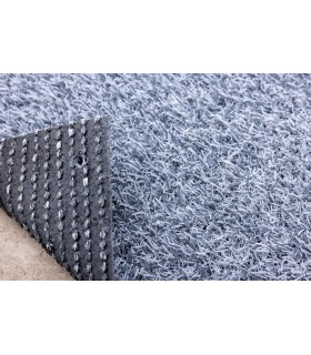 Gazon synthétique 24mm - Colore Gris  - à la coupe sur mesure - Largeur 4m - Prix au m²