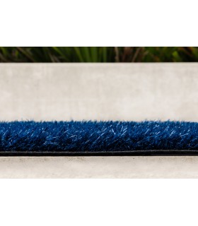 Gazon synthétique 24mm - COLORE Bleu Foncé - à la coupe sur mesure - Largeur 4m - Prix au m²