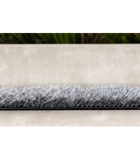 Gazon synthétique 24mm - Colore Gris  - à la coupe sur mesure - Largeur 4m - Prix au m²
