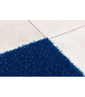 Gazon Synthétique 24mm - COLORE Bleu Foncé -  À La Coupe Sur Mesure - Largeur 4 Mètres