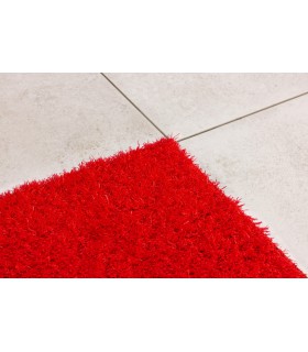 Gazon synthétique 24mm - COLORE Rouge - à la coupe sur mesure - Largeur 4m - Prix au m²