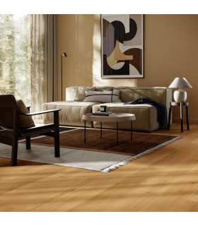 Parquet contrecollé Parqwood XXL Long Ambre Naturel 2200 x 210 x 10 mm