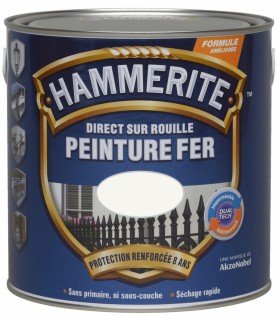 Hammerite Peinture fer Direct sur rouille Brillant