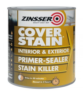 Primaire isolant avant peinture Zinsser Cover Stain blanc
