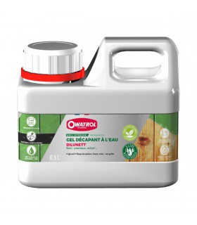 Owatrol Dilunett gel décapant à l'eau pour peintures et vernis