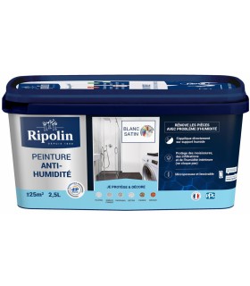 Ripolin Peinture Anti-Humidité Microporeuse et Lessivable