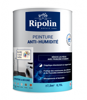 Ripolin Peinture Anti-Humidité Microporeuse et Lessivable