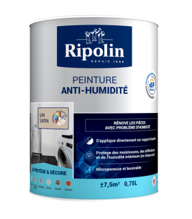 Ripolin Peinture Anti-Humidité Microporeuse et Lessivable
