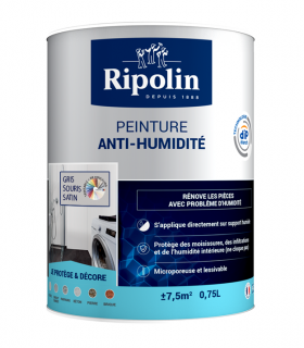 Ripolin Peinture Anti-Humidité Microporeuse et Lessivable