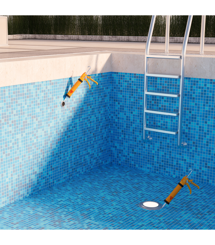 Sikaseal 163 mastic étancheité piscine et bassin