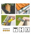 Sika MultiSeal Bande d'étanchéité bitumeuse 150mm x 10m