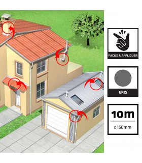 Sika MultiSeal Bande d'étanchéité bitumeuse 150mm x 10m