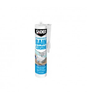 Mastic silicone Sader Bain et Cuisine 280 ml